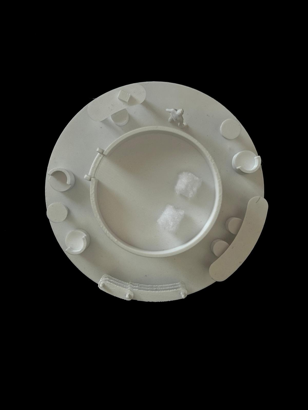 Primjer 3D printanog arhitektonskog modela kompleksne geometrije